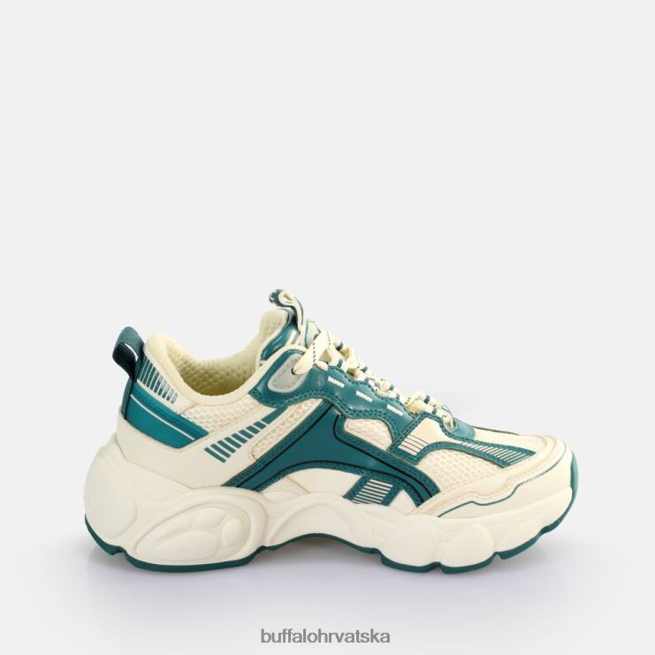 krem/zeleno Buffalo cld run jog tenisice niske veganske |tenisice TDD6T912